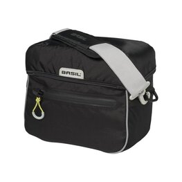 BASIL Geantă de ciclism - MILES HANDLEBAR BAG - negru/galben