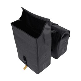 BASIL Geantă de ciclism - URBAN DRY DOUBLE BAG - gri