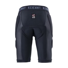 KENNY pantaloni scurți cu protecții - ROCK UNDER - negru