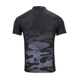 KENNY Tricou de ciclism cu mânecă scurtă - INDY - gri/negru