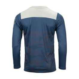 KENNY Tricou de ciclism cu mânecă lungă de vară - ELITE - albastru