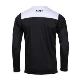 KENNY Tricou de ciclism cu mânecă lungă de vară - ELITE KID - negru