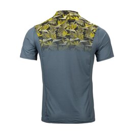KENNY Tricou de ciclism cu mânecă scurtă - CHARGER - galben/gri