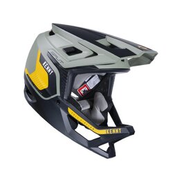 KENNY Cască de ciclism - SPLIT - galben/verde