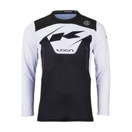 KENNY Tricou de ciclism cu mânecă lungă de vară - ELITE 24 - negru