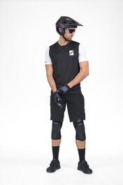 KENNY Tricou de ciclism cu mânecă scurtă - INDY 25 - negru