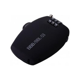 BBB lacăt bicicletă - BBL-53 MINICASE - negru