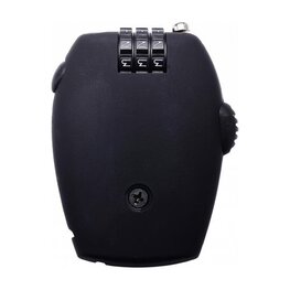 BBB lacăt bicicletă - BBL-53 MINICASE - negru