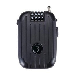 BBB lacăt bicicletă - BBL-53XL MINICASE - negru