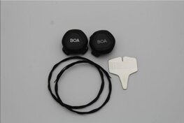 DMT sistem BOA de înlocuire - BOA L6 L+R 2 PIECES - negru