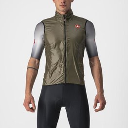 CASTELLI Vestă de ciclism - ARIA VEST - verde