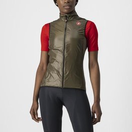 CASTELLI Vestă de ciclism - ARIA W VEST - verde