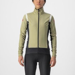CASTELLI Jachetă termoizolantă de ciclism - ALPHA ROS 2 W LIGHT - verde deschis