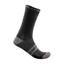 CASTELLI Șosete clasice de ciclism - SUPERLEGGERA T 18 - negru