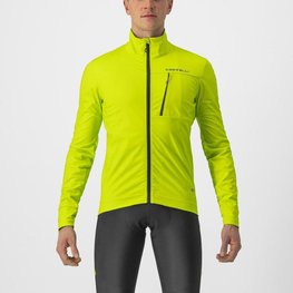 CASTELLI Jachetă termoizolantă de ciclism - GO - verde deschis