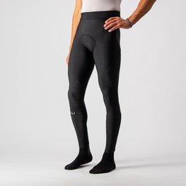 CASTELLI Pantaloni de ciclism lungi fără bretele - ENTRATA - negru