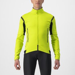 CASTELLI Jachetă termoizolantă de ciclism - PERFETTO ROS 2 CONVERTIBLE - verde deschis