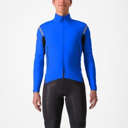CASTELLI Jachetă termoizolantă de ciclism - PERFETTO ROS 2 CONVERTIBLE - albastru