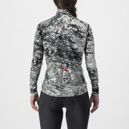 CASTELLI Jachetă termoizolantă de ciclism - UNLIMITED PERFETTO ROS 2 W - alb/gri