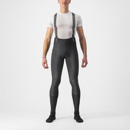 CASTELLI Pantaloni de ciclism lungi cu bretele - SEMIFREDDO - negru