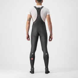 CASTELLI Pantaloni de ciclism lungi cu bretele - SEMIFREDDO - negru