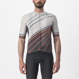CASTELLI Tricou de ciclism cu mânecă scurtă - SPEED STRADA - gri