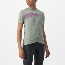 CASTELLI Tricou de ciclism cu mânecă scurtă - UNLIMITED SENTIERO 2 - verde