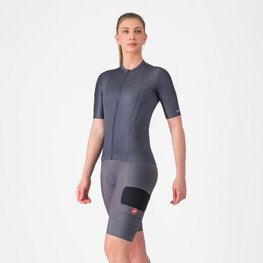 CASTELLI Pantaloni scurți de ciclism cu bretele - UNLIMITED CARGO W - gri
