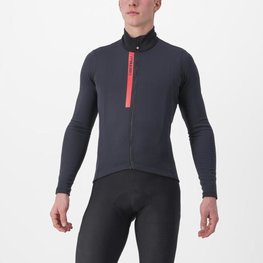 CASTELLI Tricou de cilism pentru iarnă cu mânecă lungă - ENTRATA THERMAL - negru