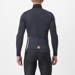 CASTELLI Tricou de cilism pentru iarnă cu mânecă lungă - ENTRATA THERMAL - negru