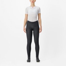 CASTELLI Pantaloni de ciclism lungi fără bretele - ENTRATA W - negru