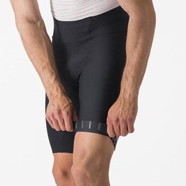 CASTELLI Pantaloni scurți de ciclism fără bretele - ESPRESSO - negru