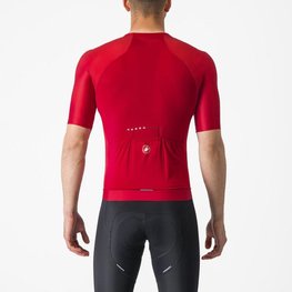 CASTELLI Tricou de ciclism cu mânecă scurtă - AERO RACE 7.0 - roșu