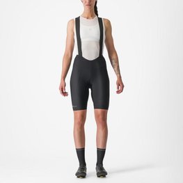 CASTELLI Pantaloni scurți de ciclism cu bretele - ESPRESSO W DT - negru