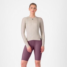 CASTELLI Pantaloni scurți de ciclism cu bretele - ESPRESSO W DT - mov