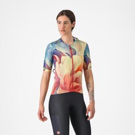 CASTELLI Tricou de ciclism cu mânecă scurtă - UNLIMITED PRO W - multicolor