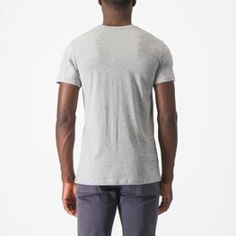 CASTELLI Tricou de ciclism cu mânecă scurtă - CLASSICO - gri