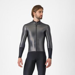 CASTELLI jachetă impermeabilă - GABRA R LS - negru
