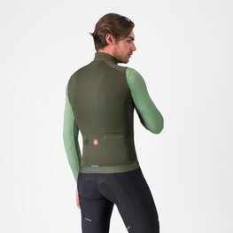 CASTELLI Vestă de ciclism - ESPRESSO - verde