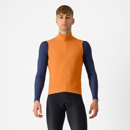 CASTELLI Vestă de ciclism - ESPRESSO VEST - portocaliu