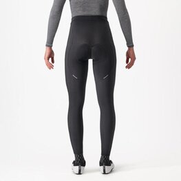 CASTELLI Pantaloni de ciclism lungi fără bretele - ESPRESSO W - negru