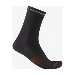 CASTELLI Șosete clasice de ciclism - PREMIO EVO 18 - negru