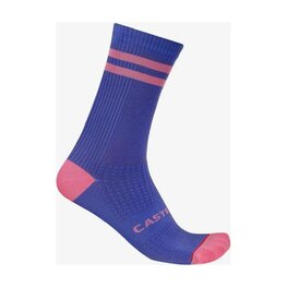 CASTELLI Șosete clasice de ciclism - ORIGINALE 18 - mov