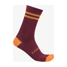 CASTELLI Șosete clasice de ciclism - ORIGINALE 18 - bordo
