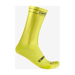 CASTELLI Șosete clasice de ciclism - FAST FEET 3 18 - galben