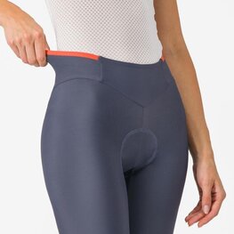 CASTELLI Pantaloni scurți de ciclism fără bretele - PRIMA 2 - gri
