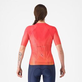 CASTELLI Tricou de ciclism cu mânecă scurtă - A/C W - roșu