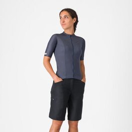 CASTELLI Pantaloni scurți de ciclism fără bretele - UNLIMITED ADVENTURE BAGGY W - negru