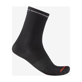 CASTELLI Șosete clasice de ciclism - PREMIO EVO W 12 - negru