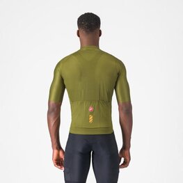 CASTELLI Tricou de ciclism cu mânecă scurtă - UNLIMITED ENTRATA 3 - verde